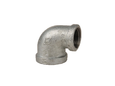 Malleable Iron 90R Reducing Elbows, 90 Degree – Galvanised