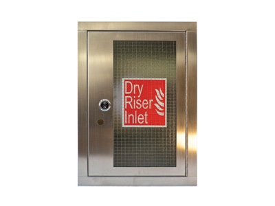 Stainless Steel Dry Riser Vertical Inlet Cabinet