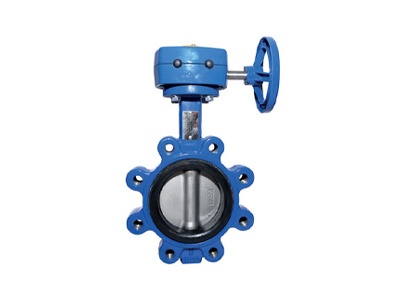 Albion Valves Art 135GB, PN16, Ductile Iron Butterfly Valve Lugged & Tapped Type with Gearbox, EPDM Liner