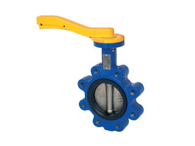 Albion Valves Art 145, Ductile Iron Butterfly Valve Lugged & Tapped Type, NBR Liner